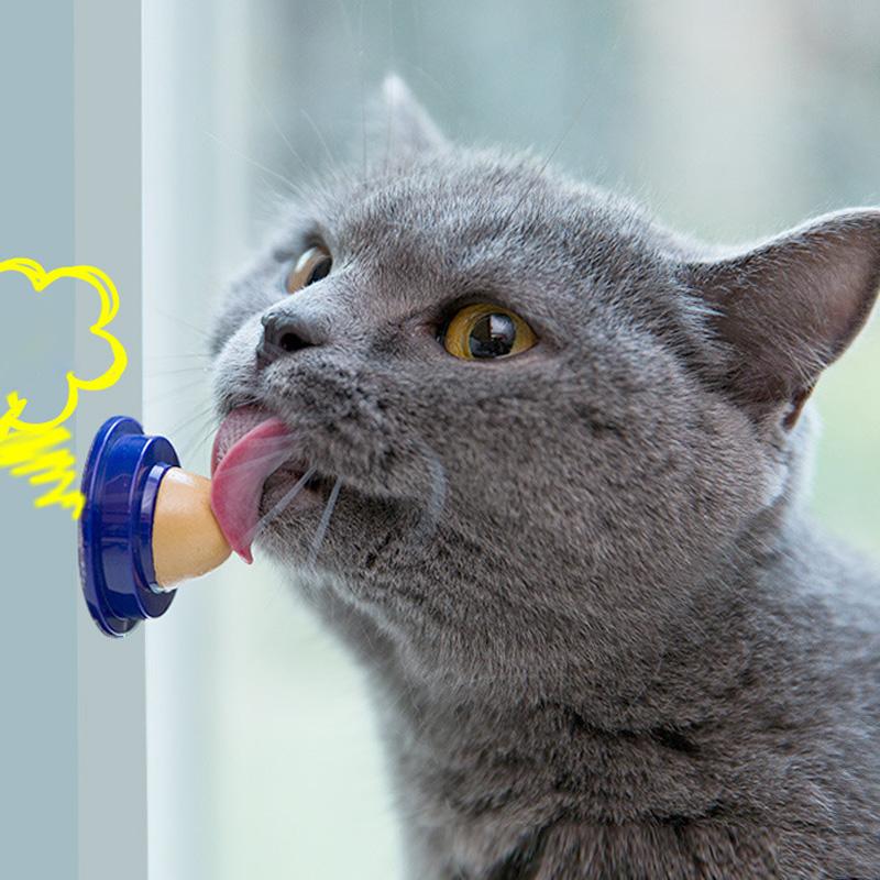 Healthy Cat Catnip Sugar Cats Safe Vitamin Snacks Licking Candy Nutrition Energy Ball Toys for Cat Playing Pet Food Cat Products