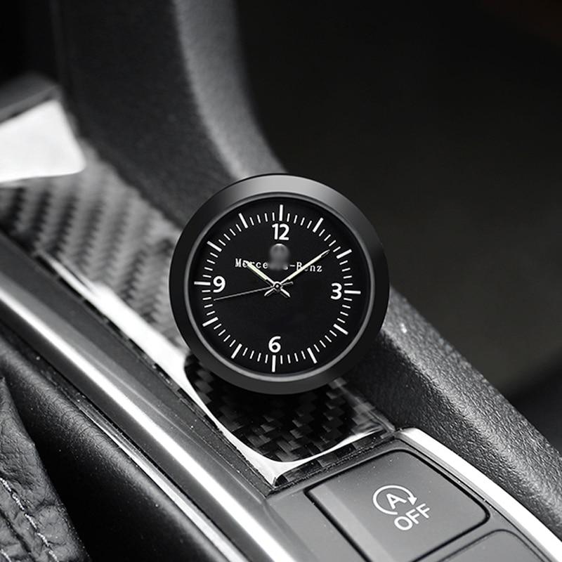 Car Quartz Clock Socket Clock Car Interior Fragrance Electronics For Mercedes-Benz new C-class C200L C180L GLA200 GLC260 and oth