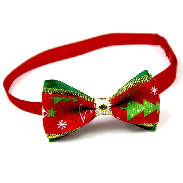 Adjustable Pet Dog Cat Bow Ties Pet Toys Polyester Accessories Grooming Bowknot Collar Pet Dog Accessories