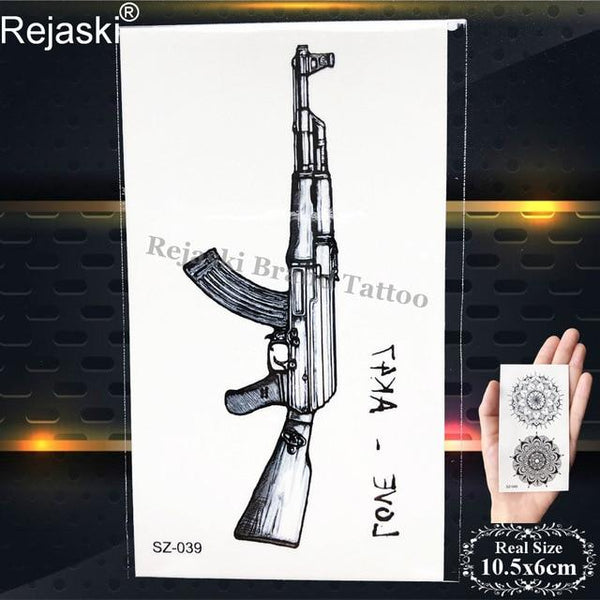 Rejaski Creative Black Tattoo Sticker Women Body Art Planets Temporary Tattoo Men Moon Waterproof Tatoos Long Lasting Kids Tatoo