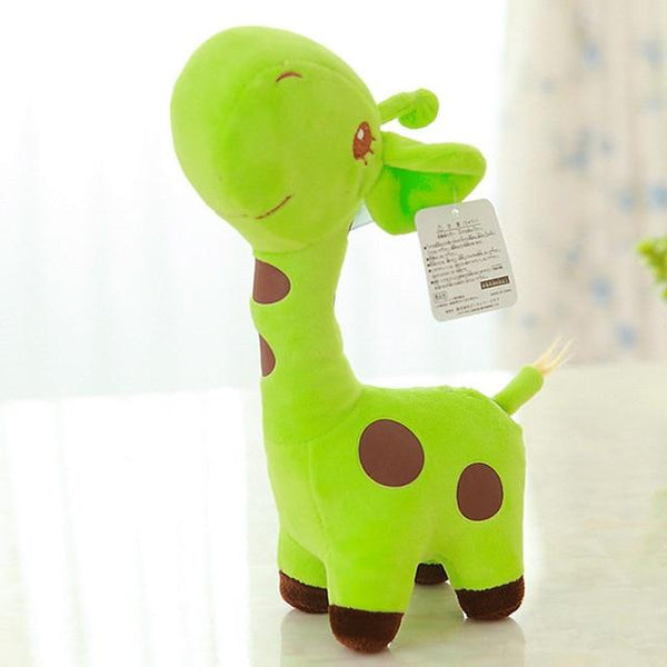 18cm Unisex Cute Gift Plush Giraffe Soft Toy Animal Dear Doll Baby Kid Child Christmas Birthday Happy Colorful Gifts 6 colors