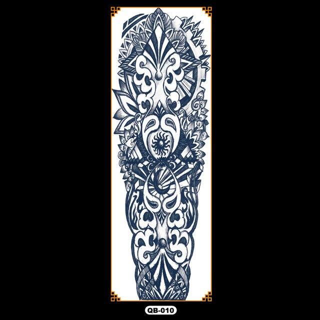 Temporary tattoos waterproof false black women tattoo tattoo stickers children man whole tattoo on the arm
