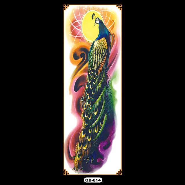 Temporary tattoos waterproof false black women tattoo tattoo stickers children man whole tattoo on the arm