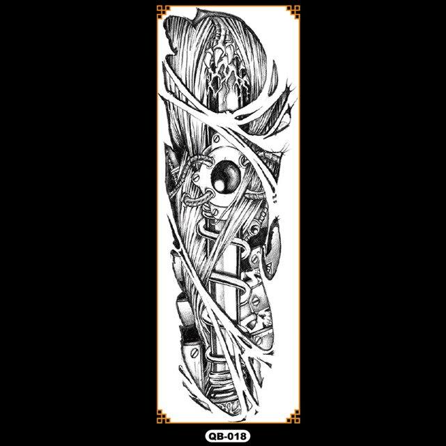 Temporary tattoos waterproof false black women tattoo tattoo stickers children man whole tattoo on the arm