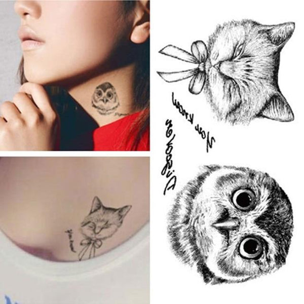 Sexy Fish Tattoo Sticker Waterproof Women Body Art Tattoos Carp Pattern Tattoo Stickers Temporary Adhesive Tattoo Arm
