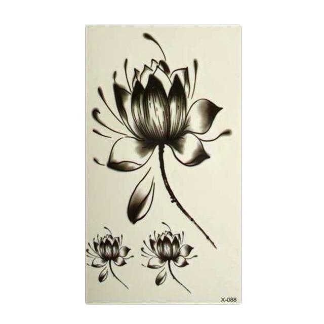 Sexy Fish Tattoo Sticker Waterproof Women Body Art Tattoos Carp Pattern Tattoo Stickers Temporary Adhesive Tattoo Arm