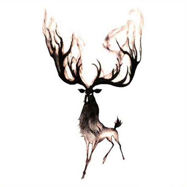 New Hot Water Transfer fake tattoo Waterproof Temporary Tattoo sticker men women wolf tattoo flash tattoo