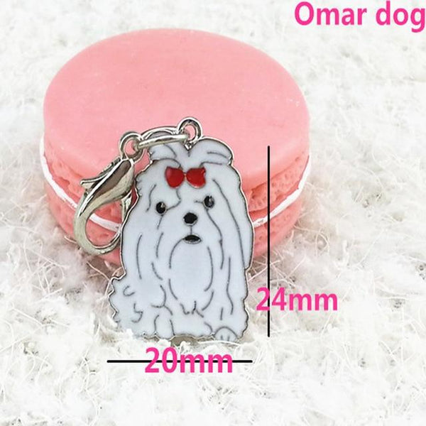 New Painted Pet Pendant High Quality Pet Pendant Pet Keychain Pet Decorations Variety Suitable For All Kinds Of Dogs
