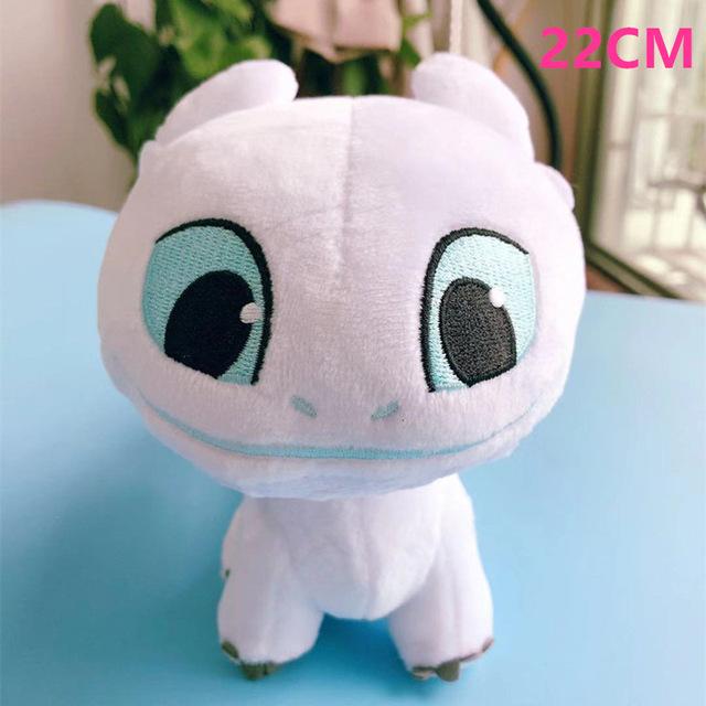 How To Train Your Dragon Plush Toy Kawaii Stuffed Toothless Light Fury Night Fury Cute Soft Kids Pillow Doll for Children Gifts