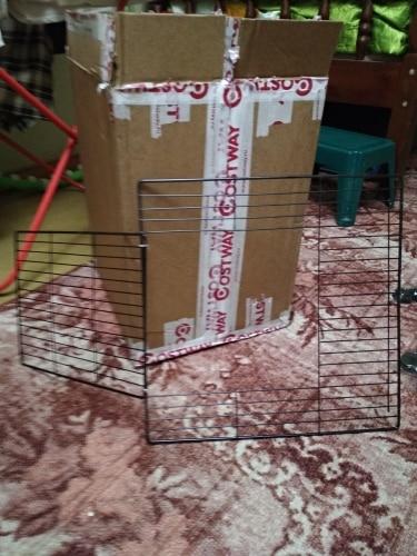 Fence Door For Cat Aviary Gate Pets Fitting For Dogs Door Playpen Cage Products Security Gate Supplies For Rabbit Door In Moscow