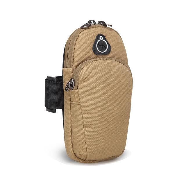 Running Bag 6 Inch Sport Running Arm Bag Fitness Accessories Arm Band Phone Holder Pouch Belt Jogging Waist Bag