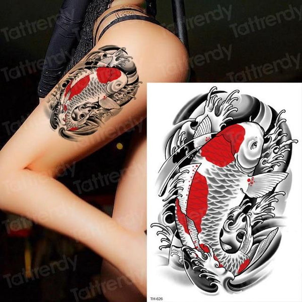 long lasting temporary tattoos animals lion head tattoo stickers body art waterproof tattoo fake forest black thigh tatoo leg