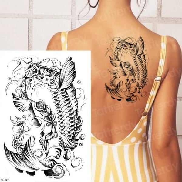 long lasting temporary tattoos animals lion head tattoo stickers body art waterproof tattoo fake forest black thigh tatoo leg