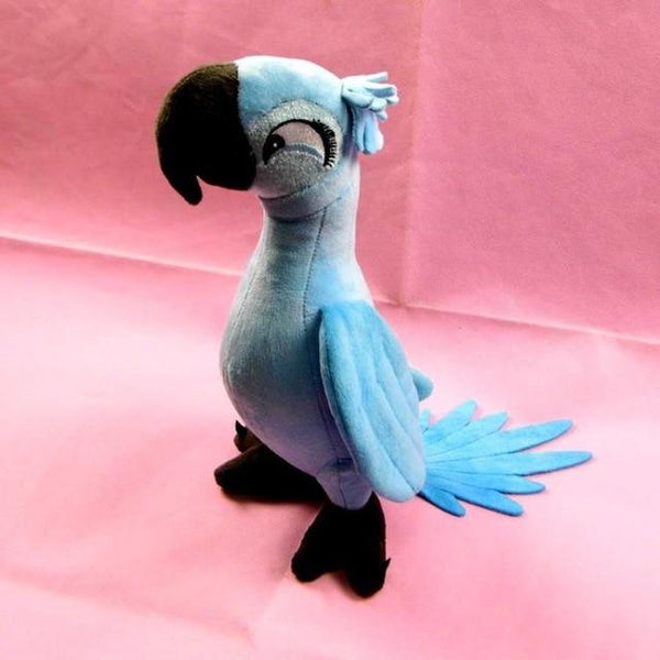 Free shipping Original Rio Parrot Plush Toys 30cm Blu & Jewel Cartoon Soft Children Stuffed Dolls Children Christmas Gift