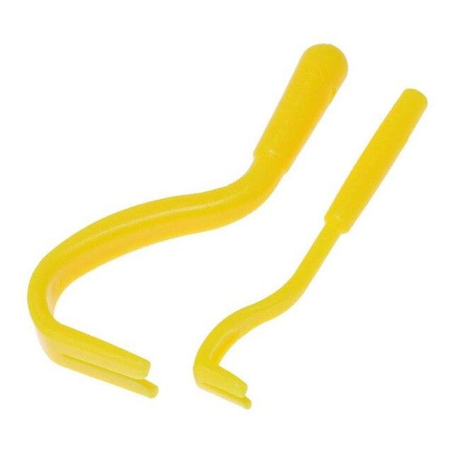 2Pcs/set Plastic Tick Twister Hook Flea Remover Hook Human Cat Dog Pet Supplies Tick Remover Tool Pet Supplies