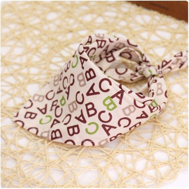 dog bandana Adjustable Fox owl Footprints Pet Dog Puppy Cat Neck Scarf Bowtie Necktie Collar Neckerchief Dog Accessories