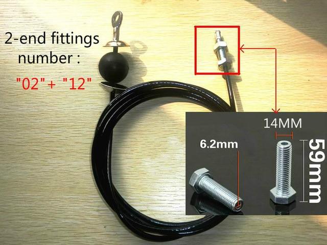 Fitness equipment accessories wirerope steel wire rope assemblies, 5mm/6mm wire and head accessories set. gym cable customize