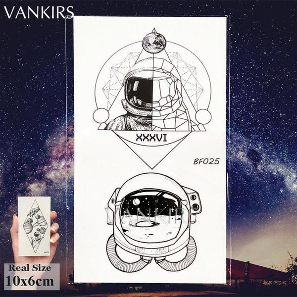 VANKIRS Watercolour Cats Temporary Tattoos Stickers Flash Women Arm Fake Tatoos Kid Stars Unicorn Cartoon Waterproof Tattoo Neck