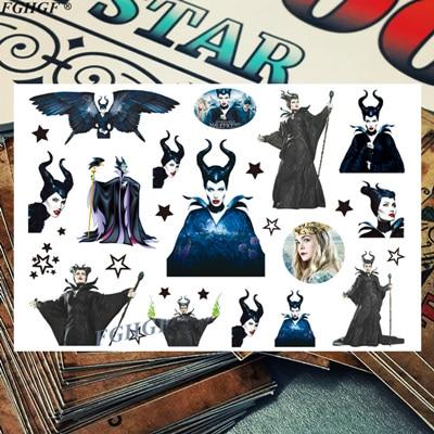 Cartoon cute Princess and pet Child Temporary Body Art Flash Tattoo Sticker 17*10cm Waterproof painless tattoo free shipping