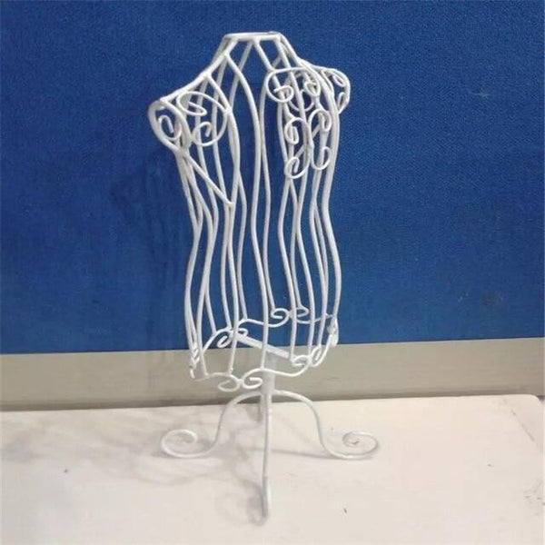 High Quality Metal Pet Dog Clothes Display Stand Attractive Small Dog Clothes Hangers Mannequins Model Pet Shop Supplies