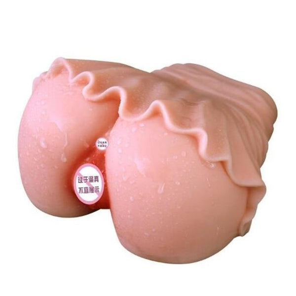 4D Dildo Vibrator Penis Hip Mold Masturbation Aircraft Cup Device Silicone Combination Sex Toys For Men Women
