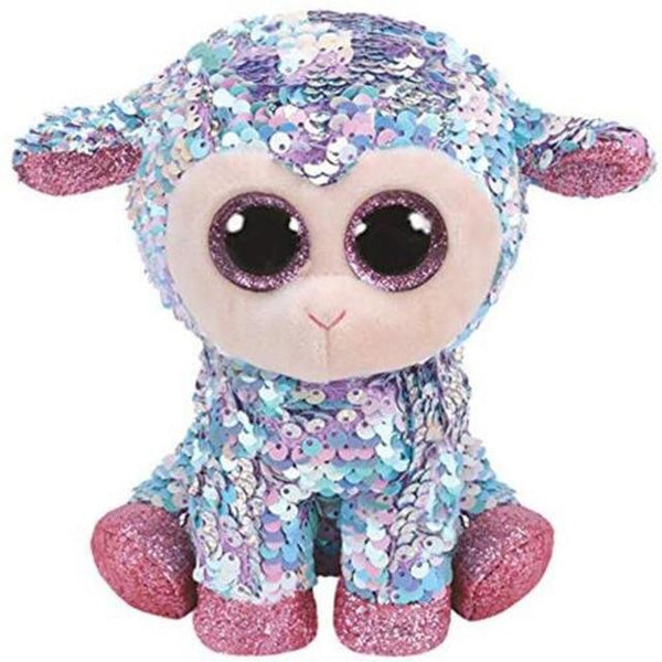 Ty Beanie Boos Plush Animal Doll Sequin Soft Stuffed Cat Owl Fox Rabbit Unicorn Flamingo Sheep Dragon Dog Penguin Toys 6" 15cm
