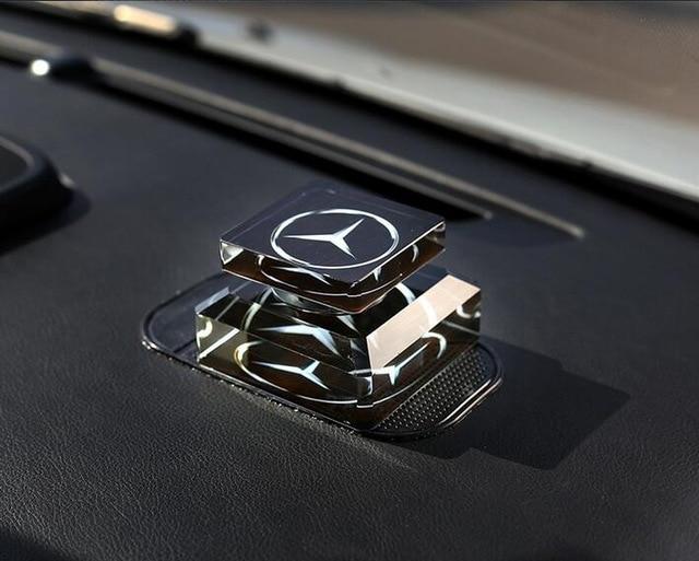 car perfume air freshener car perfume bottle seat best grade crystal car logo creative Dec Capacity 15ml size 80*80*6mm freeship