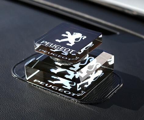 car perfume air freshener car perfume bottle seat best grade crystal car logo creative Dec Capacity 15ml size 80*80*6mm freeship