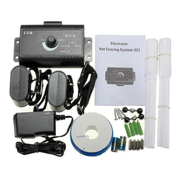 Safe Waterproof Underground Electric Dog Fence Fencing Shock Collar System CA Pet Fences