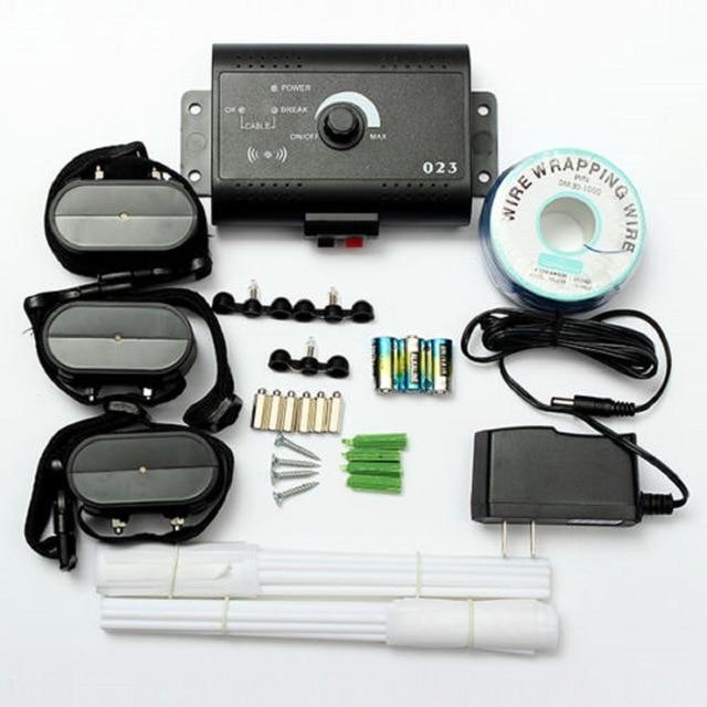 Safe Waterproof Underground Electric Dog Fence Fencing Shock Collar System CA Pet Fences