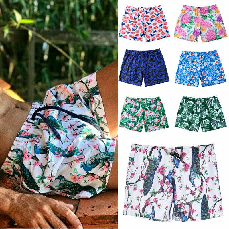 New Swimwear Men's Hot Boxers Swimming Cool Trunks Swim Shorts Beach Pants