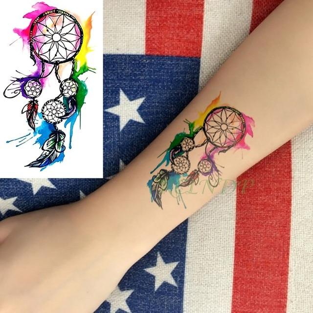 Waterproof Temporary Tattoo cute squirrel fox dog snake animal tatto stickers flash tatoo fake tattoos for girl women lady 4