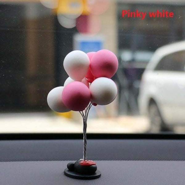 New Style Car Decoration Balloon Cute Cartoon Car Mini Balloon Automobile Auto Interior car-styling