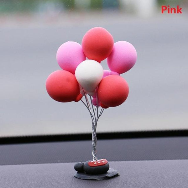 New Style Car Decoration Balloon Cute Cartoon Car Mini Balloon Automobile Auto Interior car-styling