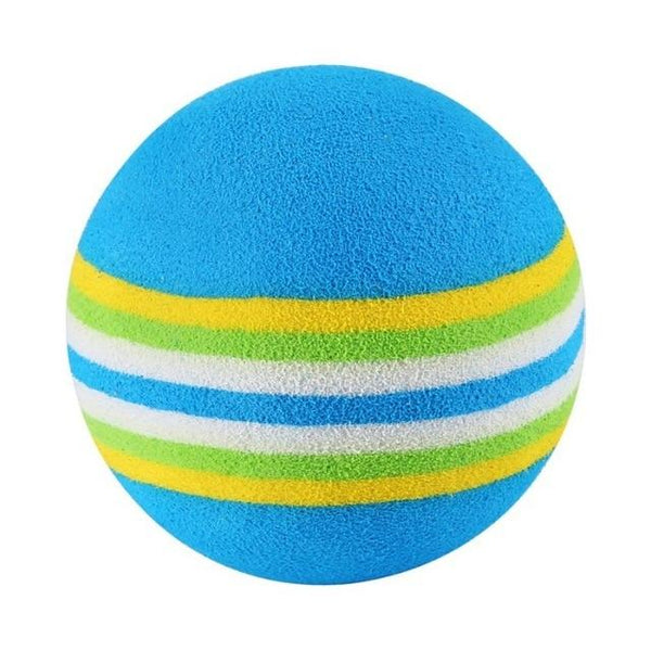 1/5/10Pcs Rainbow Ball Cat Toy Colorful Ball Interactive Pet Kitten Scratch Natural Foam EVA Ball Training Pet Supplies Product