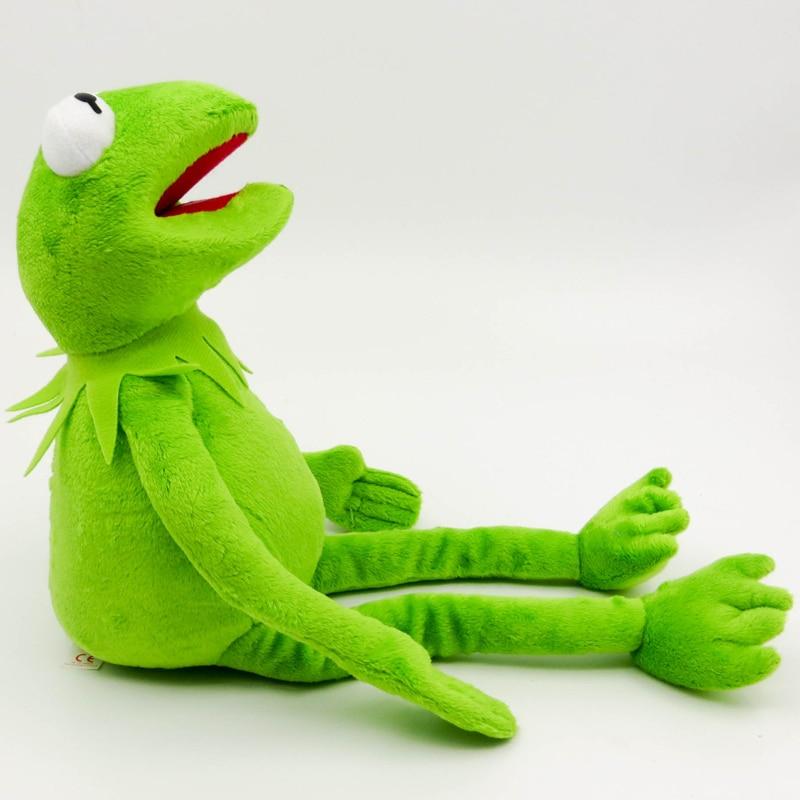 Hot Sale 40cm Kermit Plush Toys Sesame Street frogs Doll Stuffed Animal Kermit Toy Drop shipping Holiday Gifts For Kids