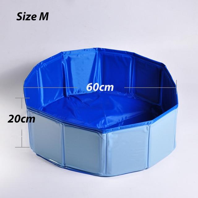 Infant Shining Pet Dog Bath Foldable Bathtub Large Dog Summer Swimming Pool Bathtub Bath Bucket Tub Pet Accessories for Cat Dog