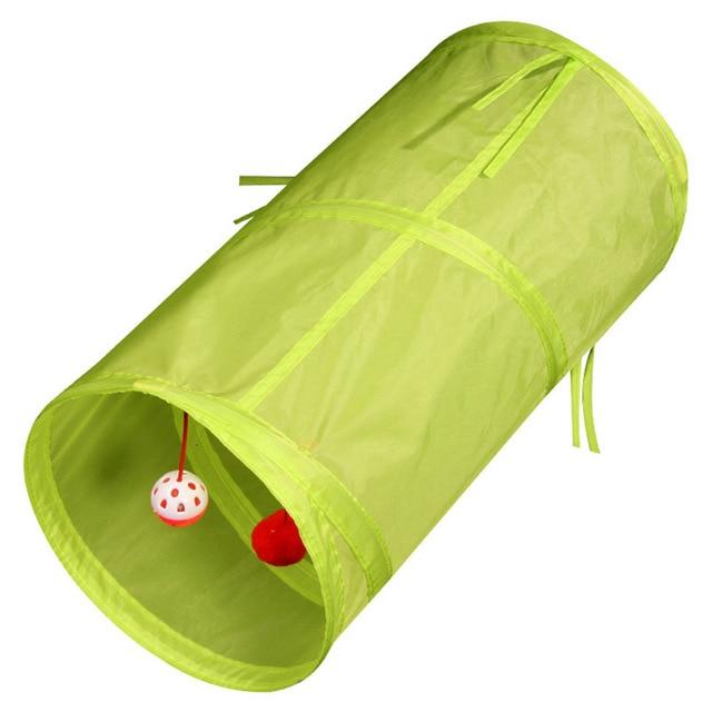 Pet Tunnel Cat Play Tunnel Foldable Cat Tunnel Kitten Toy Bulk Toys Rabbit Tunnel Cat Cave CRYXL44