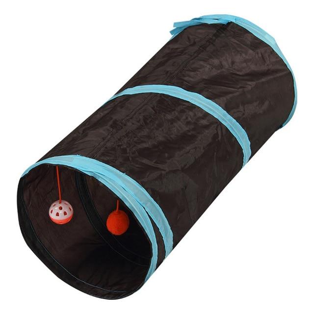 Pet Tunnel Cat Play Tunnel Foldable Cat Tunnel Kitten Toy Bulk Toys Rabbit Tunnel Cat Cave CRYXL44