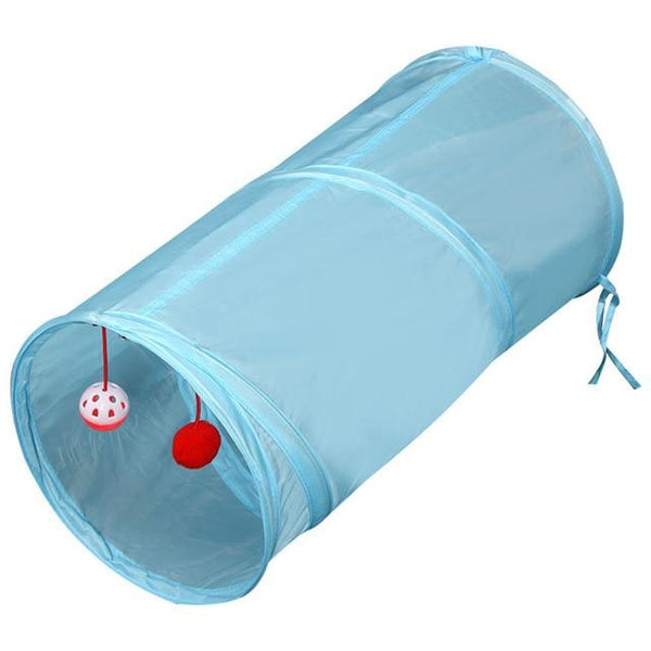 Pet Tunnel Cat Play Tunnel Foldable Cat Tunnel Kitten Toy Bulk Toys Rabbit Tunnel Cat Cave CRYXL44