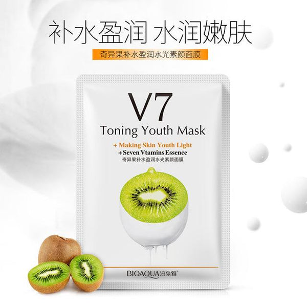 1PCS mask Face Skin Care Water supply/moisturizing/oil control/shrinkage and tightening of pore Fruit/babyAnimal mask for face