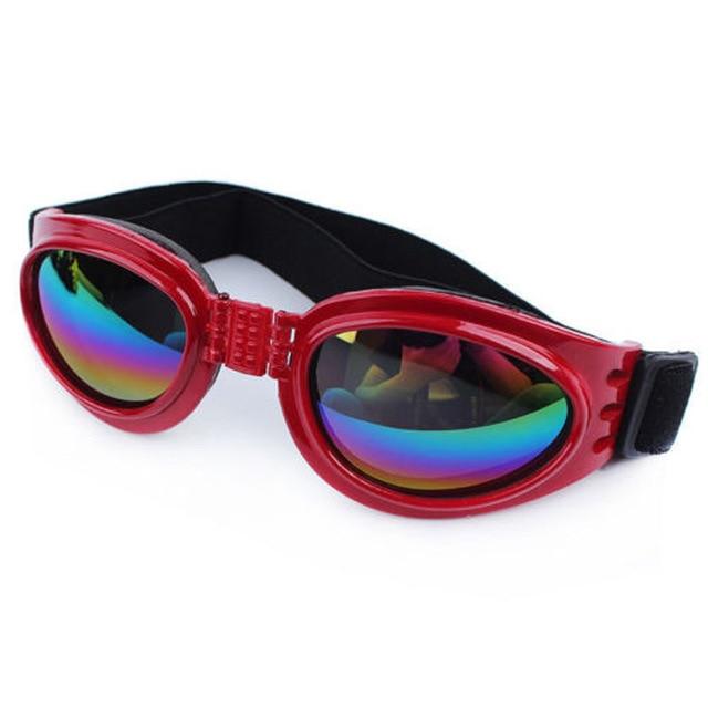 Adjustable Pet Dog Goggles Sunglasses Anti-UV Sun Glasses Eye Wear Protect Part