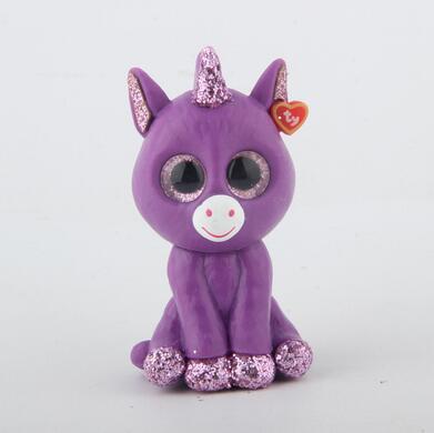 Ty Beanie Boos 1pcs Random Mini Boos blind Box Collectible Toys Hand Painted With Checklist Dog Penguin Unicorn Giraffe Animal