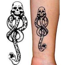 Waterproof Temporary Tattoo sticker Biological hazard Biohazard danger tatto flash tatoo fake tattoos for men women