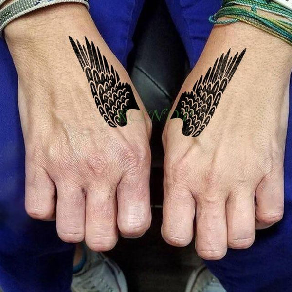 Waterproof Temporary Tattoo sticker Biological hazard Biohazard danger tatto flash tatoo fake tattoos for men women