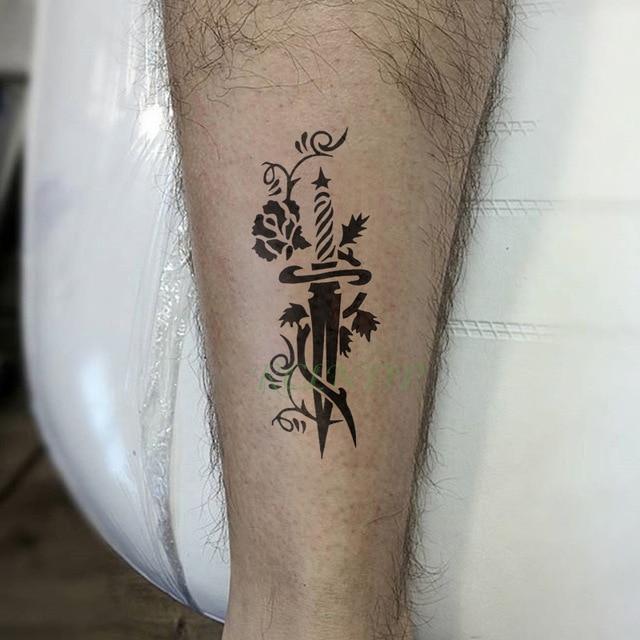Waterproof Temporary Tattoo sticker Biological hazard Biohazard danger tatto flash tatoo fake tattoos for men women