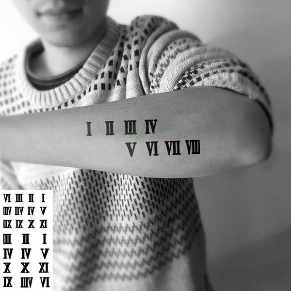 Waterproof Temporary Tattoo sticker Biological hazard Biohazard danger tatto flash tatoo fake tattoos for men women
