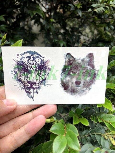 Waterproof Temporary Tattoo Sticker black Clover Maple leaf tattoo flash tatoo fake Water Transfer tatto for Woman Man