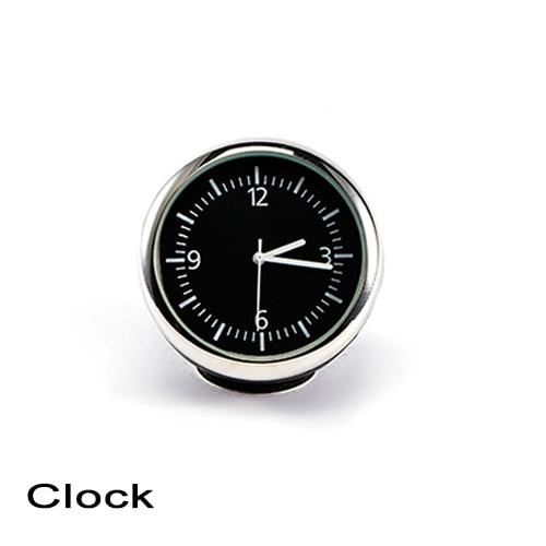 Hippcron Car Digital Thermometer/Clock/Hygrometer Pointer Air Conditioning Outlet Clip Ornament Auto Watch Quartz Clock