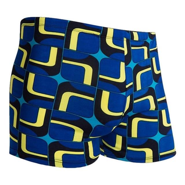 Men's Polyester Swimwear Shorts Natatorium Hot Spring Swimming Trunk Offshore Beach Swimming Pool Home Leisure Pants Swim Shorts